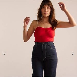 JEM Lykke Wullf pointelle tank